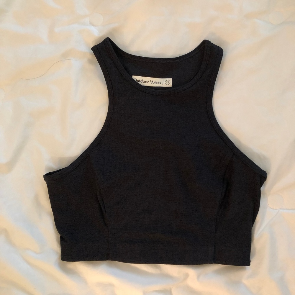 Outdoor Voices Athena Crop Top